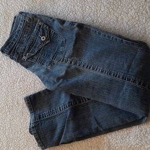 BLUE POINTE WOMANS SIZE 5 JEANS LIKE NEW